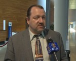 欧洲议会议员布拉尼斯拉夫‧斯科利派克（Branislav Skripek）7月7日在欧洲议会全体会议后，接受采访，他表示中共大量强摘法轮功学员器官是违反人类尊严，必须制止。（李孜／大纪元）